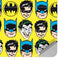 DC Comics Batman Vintage Character Pattern - Joker and Robin Surface Laptop Studio Skin